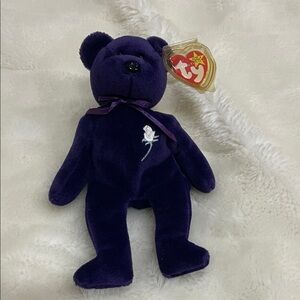 Ty Princess Diana Plush Beanie Baby Bear